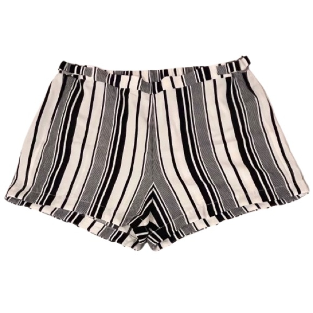 Calvin Klein- Black & White Striped Flowy Dress Short. Size: Medium